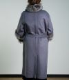 A Cashmere Coat With A Fox Collar