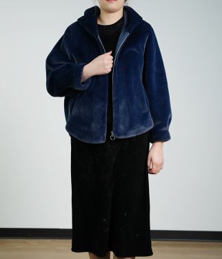 A Top Made Of Artificial Fur