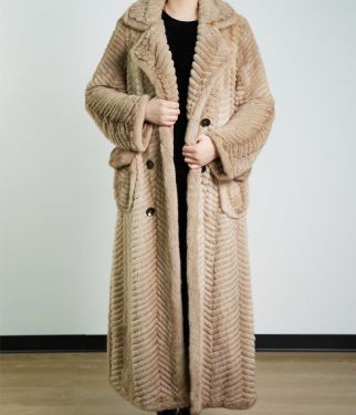 Artificial Fur Suit Collar Custom Coat