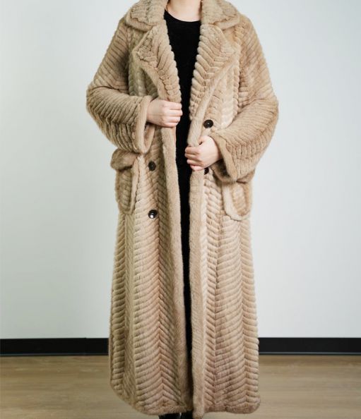 Artificial Fur Suit Collar Custom Coat