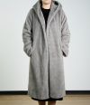 Faux Fur Hooded Coat