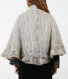 Lace Mink Woven Shawl